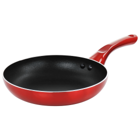 Better Chef 8-Inch Heavy-Gauge Aluminum Non-Stick Fry Pan (Color: Red)